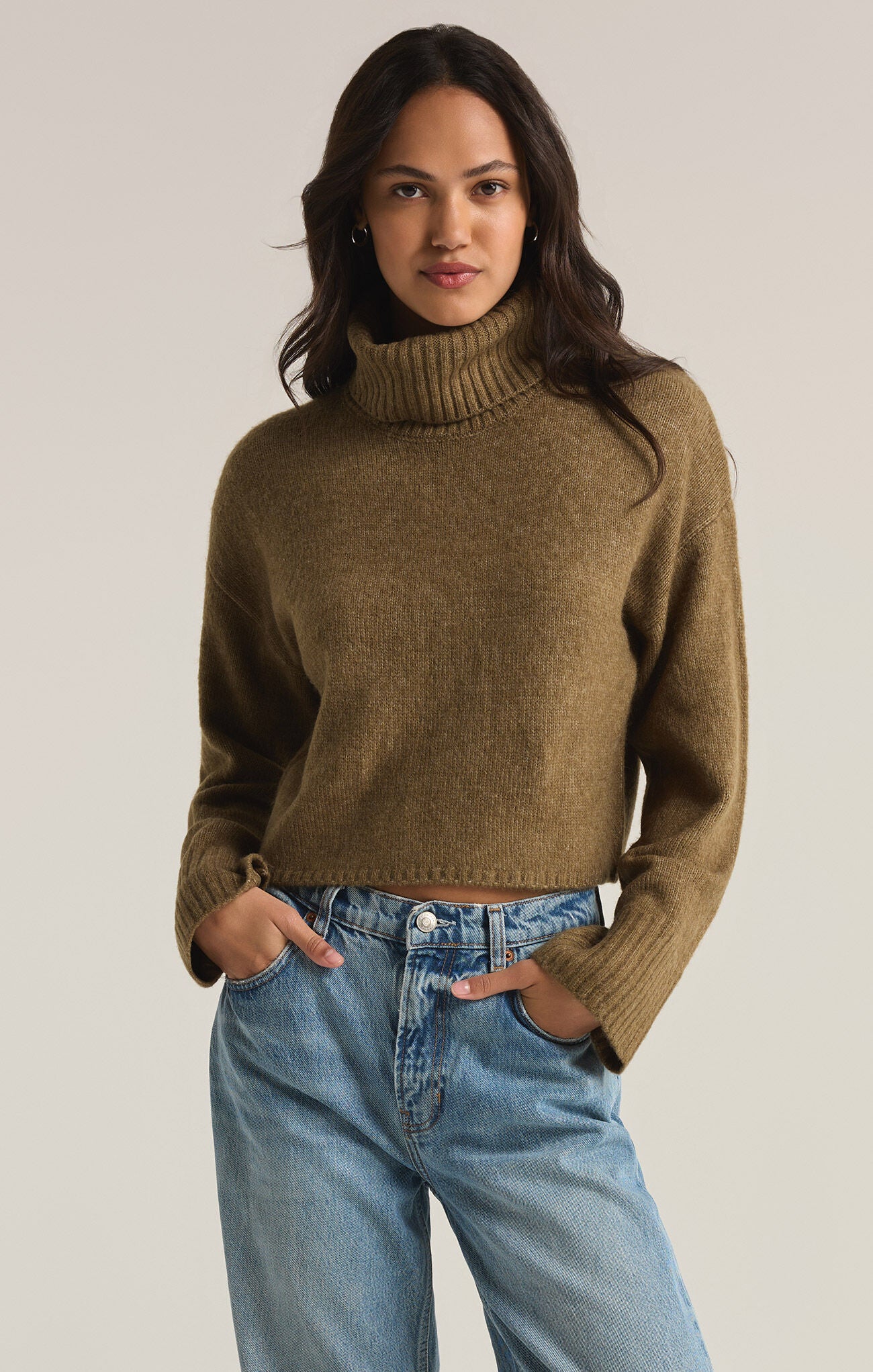 Ursa Turtleneck Sweater-Sweaters-Vixen Collection, Day Spa and Women's Boutique Located in Seattle, Washington