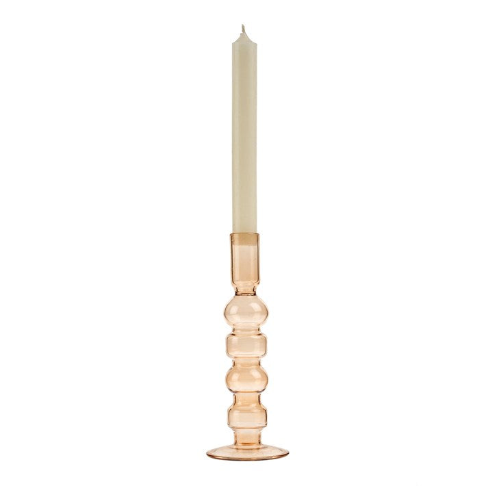 Glass Candle Stick-Home Decor-Vixen Collection, Day Spa and Women's Boutique Located in Seattle, Washington