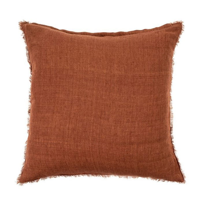 Lina Linen Pillow 24x24-Home Decor-Vixen Collection, Day Spa and Women's Boutique Located in Seattle, Washington