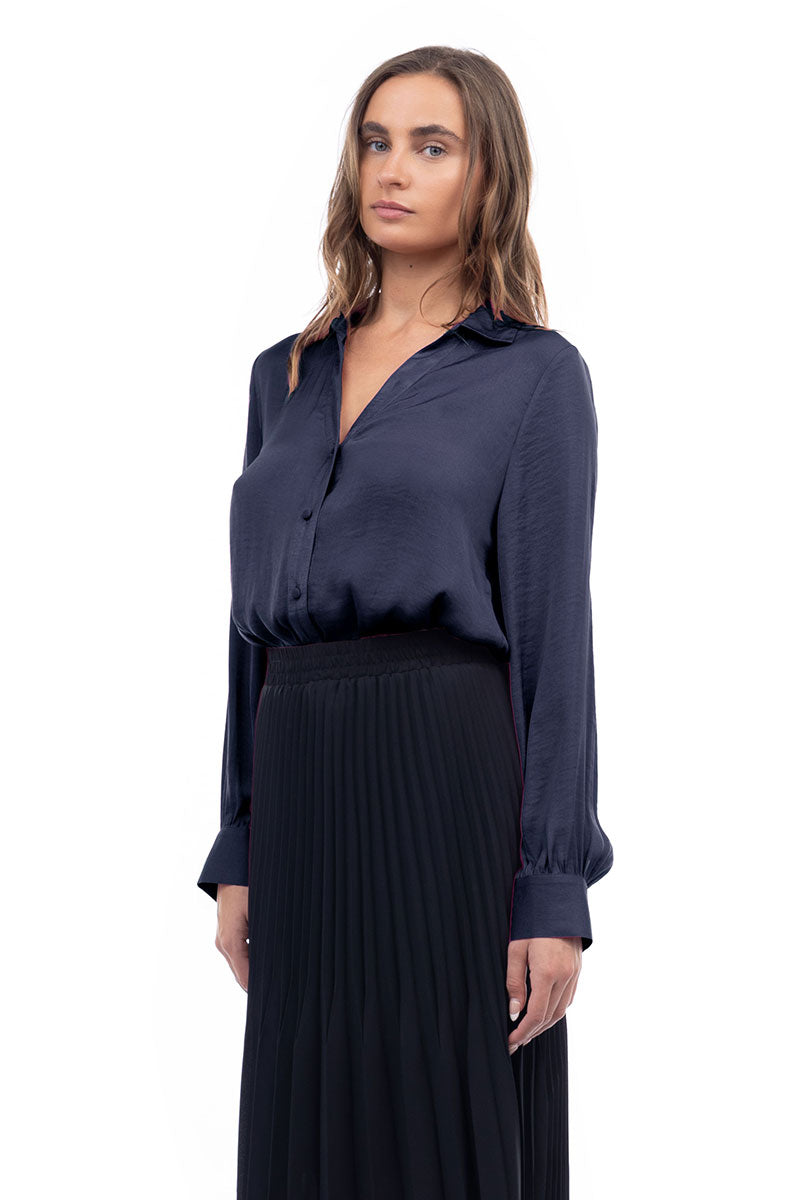 Jocelyn Blouse-Long Sleeves-Vixen Collection, Day Spa and Women's Boutique Located in Seattle, Washington