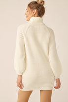 Dallas Sweater Mini Dress-Dresses-Vixen Collection, Day Spa and Women's Boutique Located in Seattle, Washington