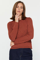 Seashore Scallop Sweater-Sweaters-Vixen Collection, Day Spa and Women's Boutique Located in Seattle, Washington
