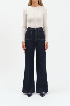 Far Out High Rise Wide Leg With Fashion Pocket-Denim-Vixen Collection, Day Spa and Women's Boutique Located in Seattle, Washington