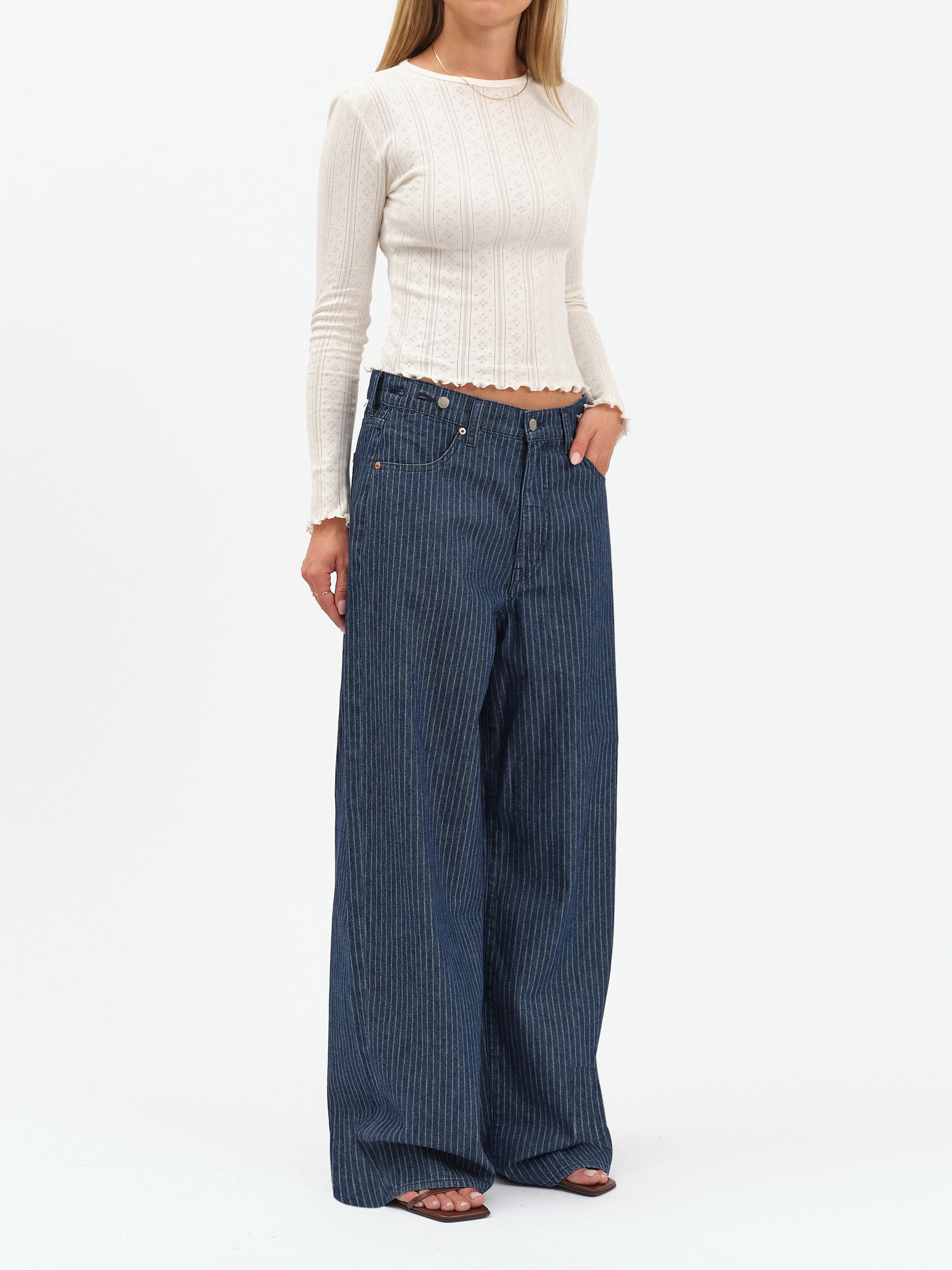Highland Adjustable Extreme Baggy Jeans-Denim-Vixen Collection, Day Spa and Women's Boutique Located in Seattle, Washington