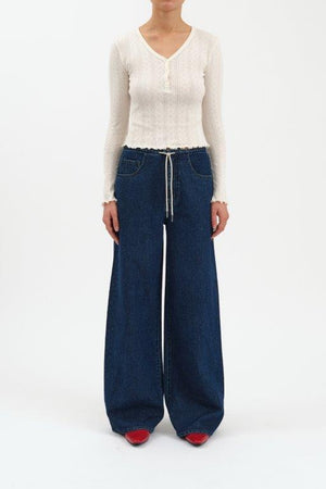 Madison Mid Rise Wide Leg Jeans-Denim-Vixen Collection, Day Spa and Women's Boutique Located in Seattle, Washington