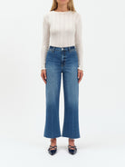 Pleaser High Rise Wide Ankle With Welt Pocket-Denim-Vixen Collection, Day Spa and Women's Boutique Located in Seattle, Washington