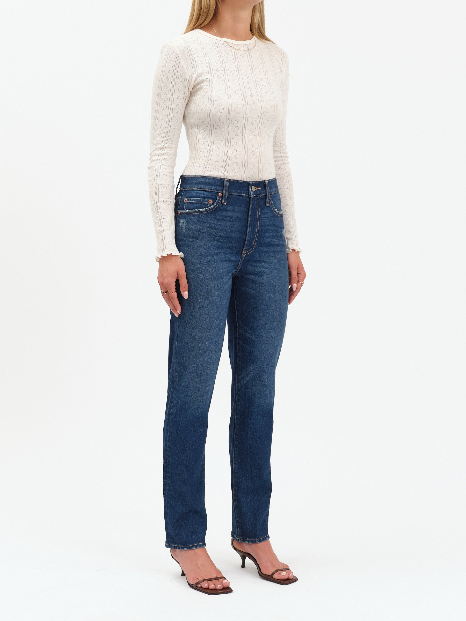 Smarty Pants High Rise Slim Straight-Denim-Vixen Collection, Day Spa and Women's Boutique Located in Seattle, Washington