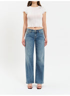 Keeper Low Rise Straight Jeans-Denim-Vixen Collection, Day Spa and Women's Boutique Located in Seattle, Washington