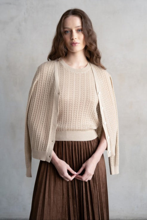 Opaline Cardigan-Cardigans-Vixen Collection, Day Spa and Women's Boutique Located in Seattle, Washington