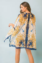 Jewel Tide Kimono-Kimonos-Vixen Collection, Day Spa and Women's Boutique Located in Seattle, Washington