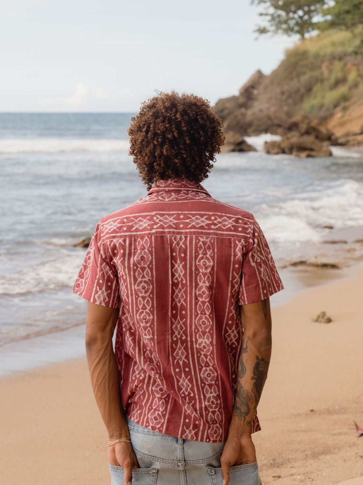 Mezcal Button Down-Men's Tops-Vixen Collection, Day Spa and Women's Boutique Located in Seattle, Washington