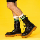Daddy Gym Crew Socks-Men's Accessories-Vixen Collection, Day Spa and Women's Boutique Located in Seattle, Washington
