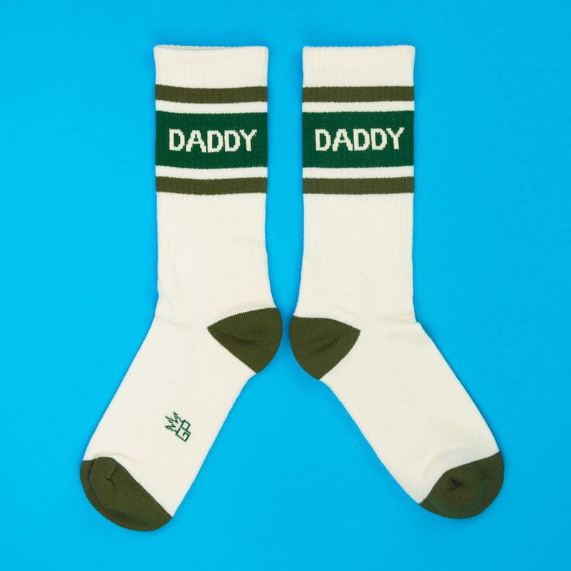 Daddy Gym Crew Socks-Men's Accessories-Vixen Collection, Day Spa and Women's Boutique Located in Seattle, Washington