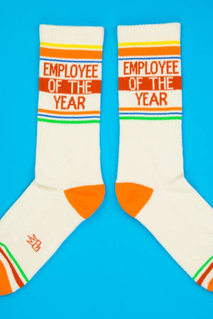 Employee of the Year Gym Crew Socks-Socks-Vixen Collection, Day Spa and Women's Boutique Located in Seattle, Washington