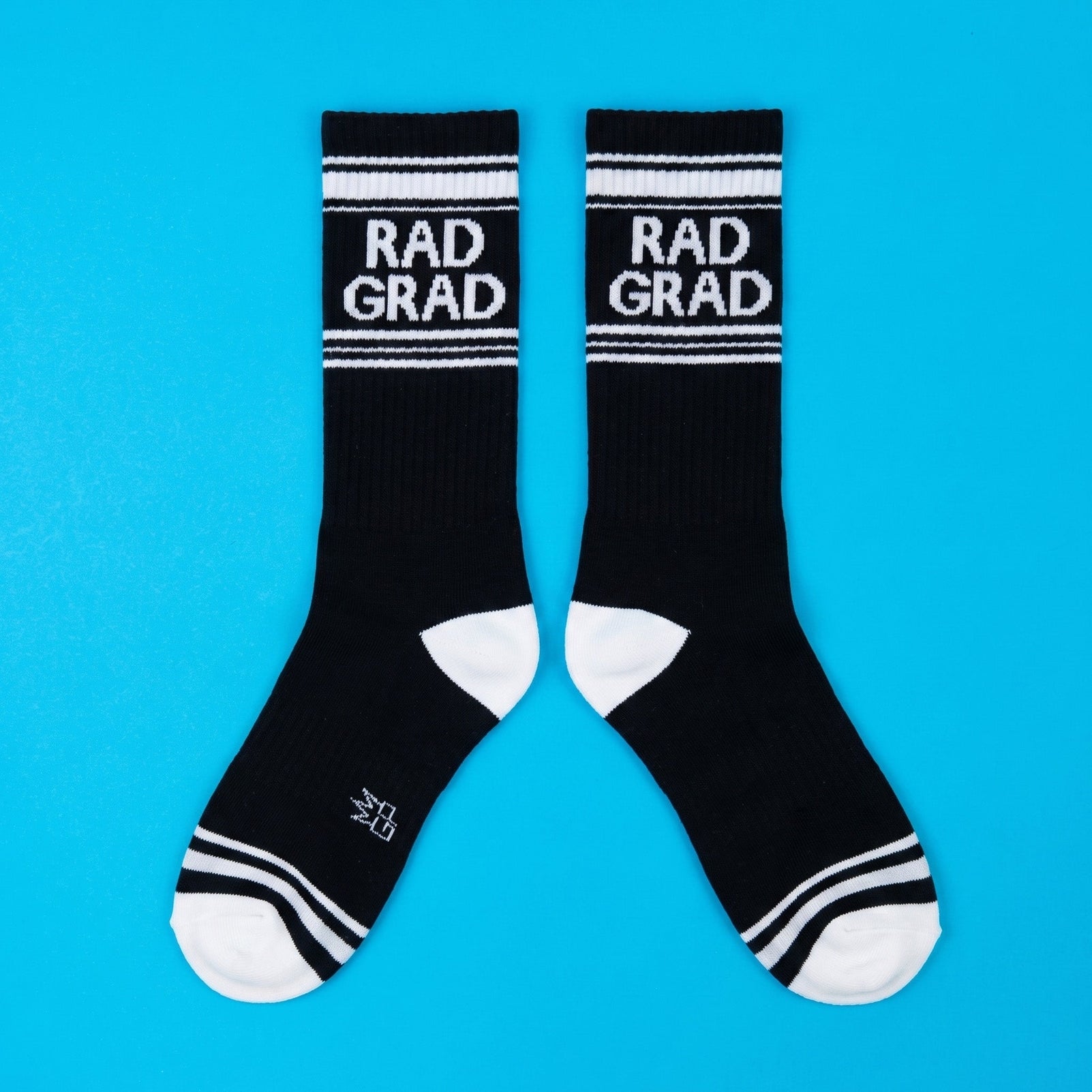 Rad Grad Gym Crew Socks-Men's Accessories-Vixen Collection, Day Spa and Women's Boutique Located in Seattle, Washington