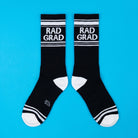 Rad Grad Gym Crew Socks-Men's Accessories-Vixen Collection, Day Spa and Women's Boutique Located in Seattle, Washington