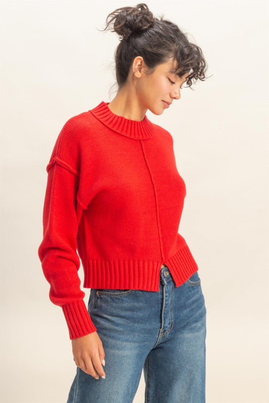 Wrapped in Warmth Sweater-Sweaters-Vixen Collection, Day Spa and Women's Boutique Located in Seattle, Washington