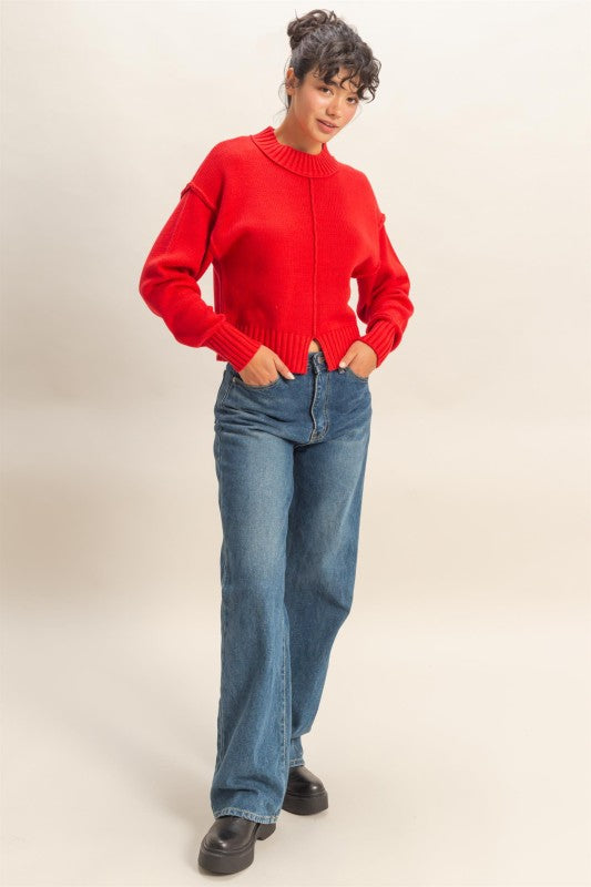 Wrapped in Warmth Sweater-Sweaters-Vixen Collection, Day Spa and Women's Boutique Located in Seattle, Washington