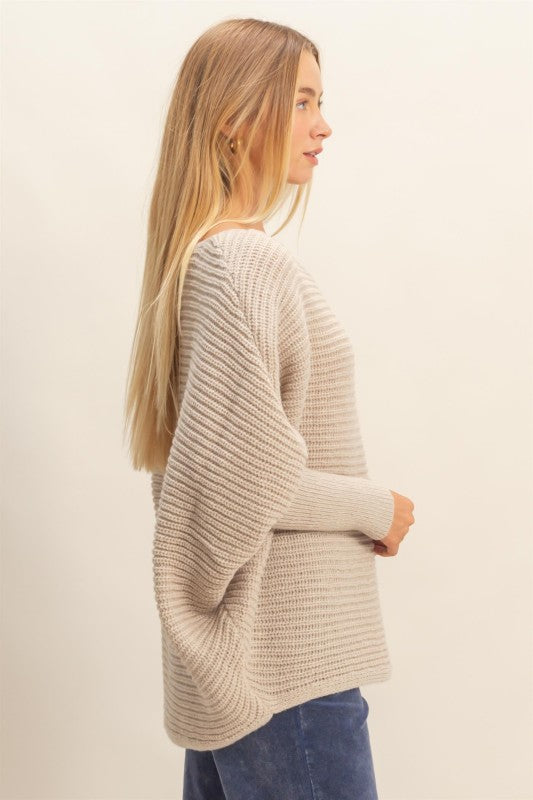 Rosalind Knit Sweater-Sweaters-Vixen Collection, Day Spa and Women's Boutique Located in Seattle, Washington