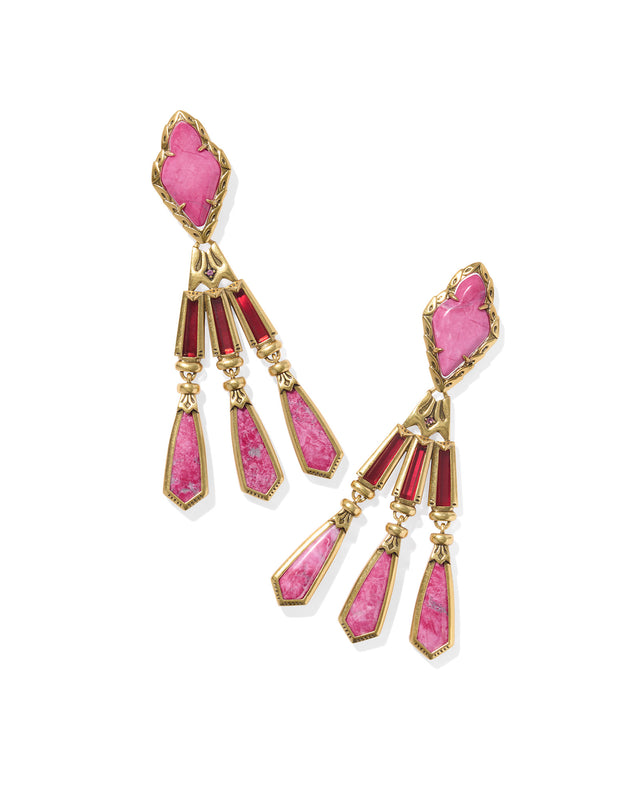 Adeline Statement Earrings-Earrings-Vixen Collection, Day Spa and Women's Boutique Located in Seattle, Washington