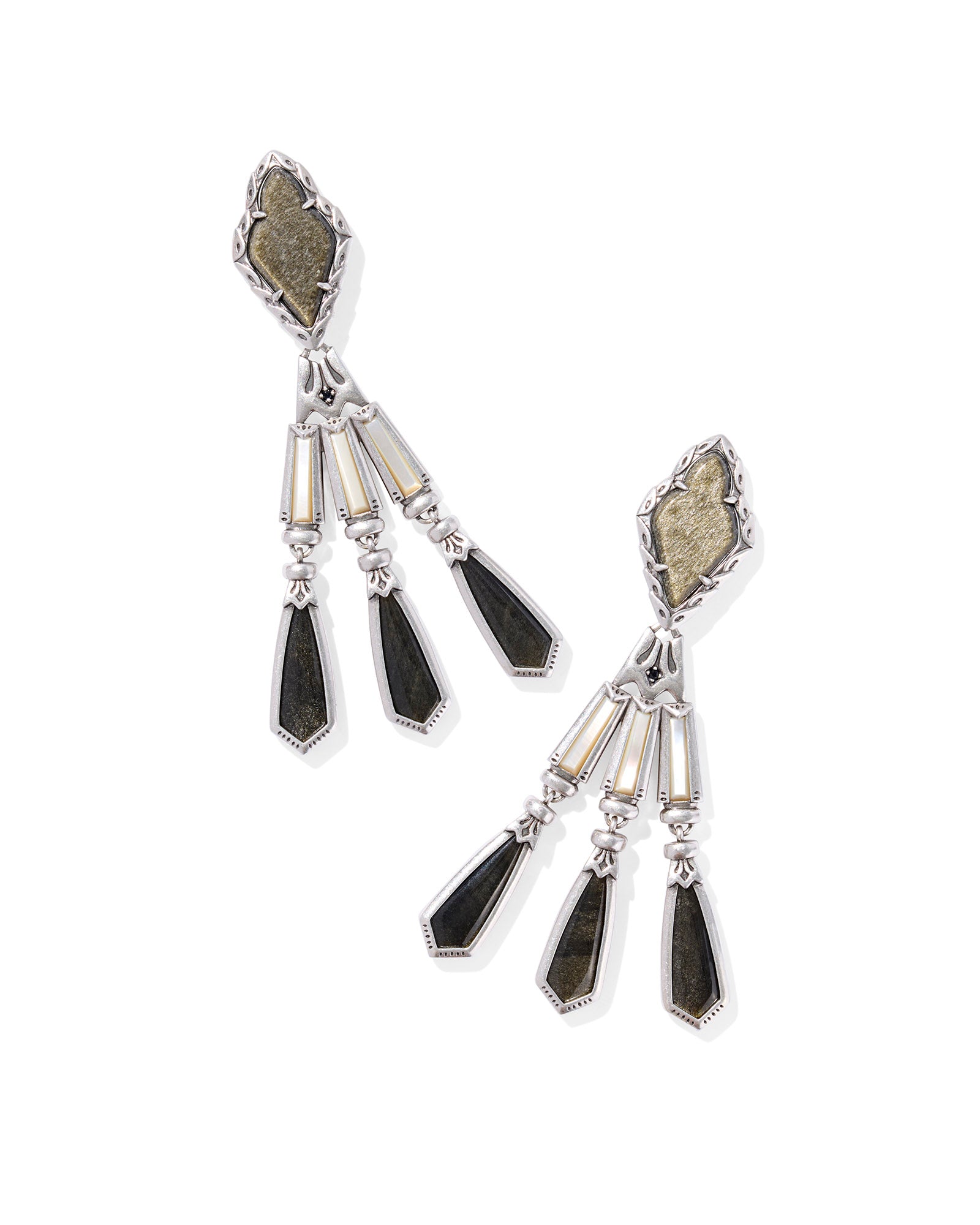 Adeline Statement Earrings-Earrings-Vixen Collection, Day Spa and Women's Boutique Located in Seattle, Washington