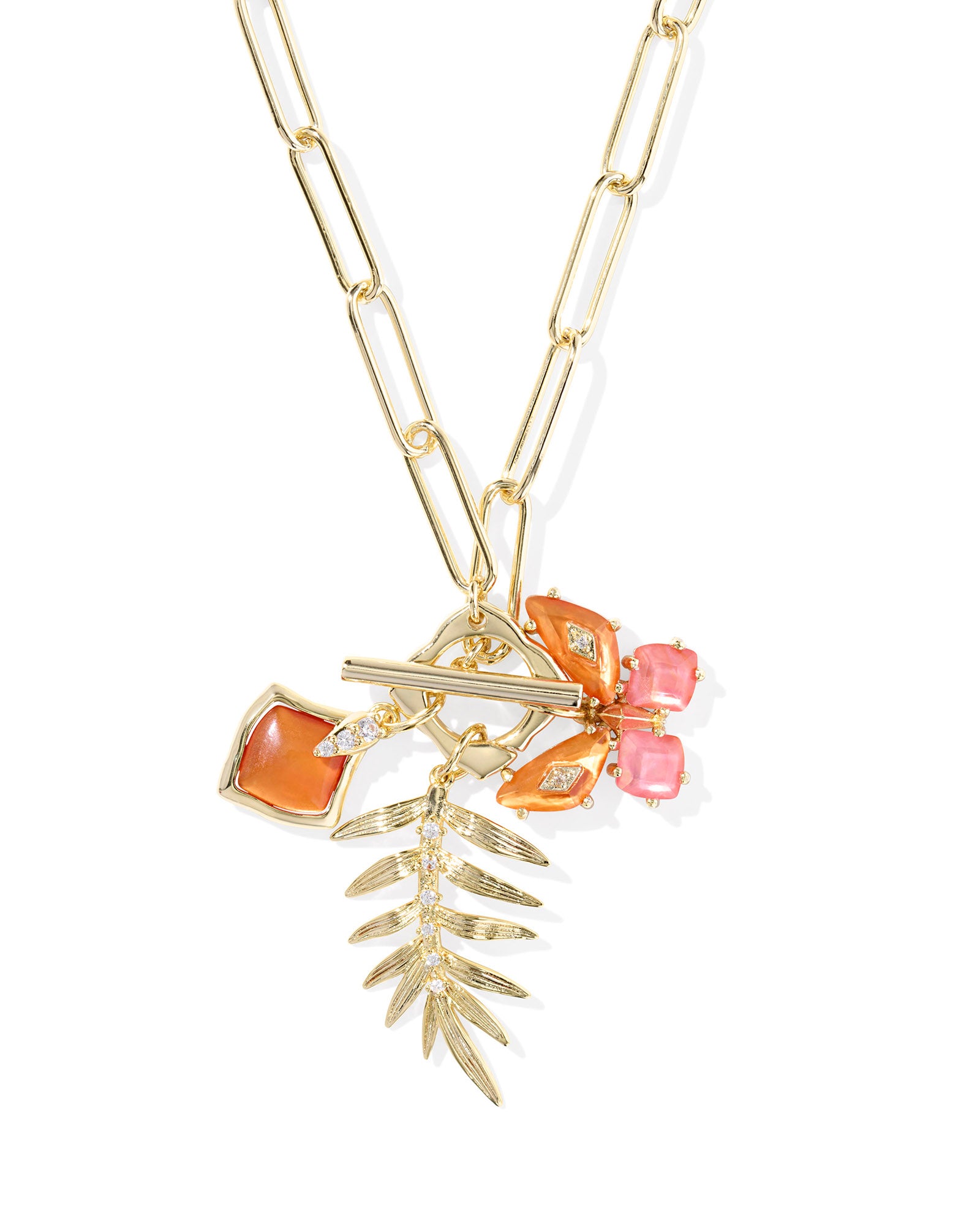 Bianca Butterfly Charm Necklace-Necklaces-Vixen Collection, Day Spa and Women's Boutique Located in Seattle, Washington