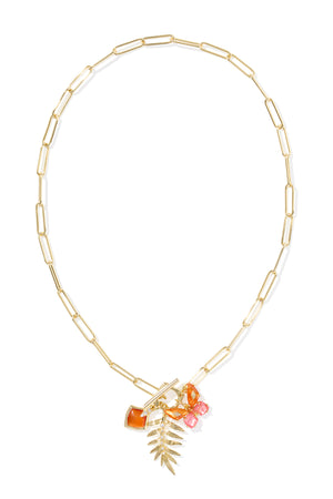 Bianca Butterfly Charm Necklace-Necklaces-Vixen Collection, Day Spa and Women's Boutique Located in Seattle, Washington