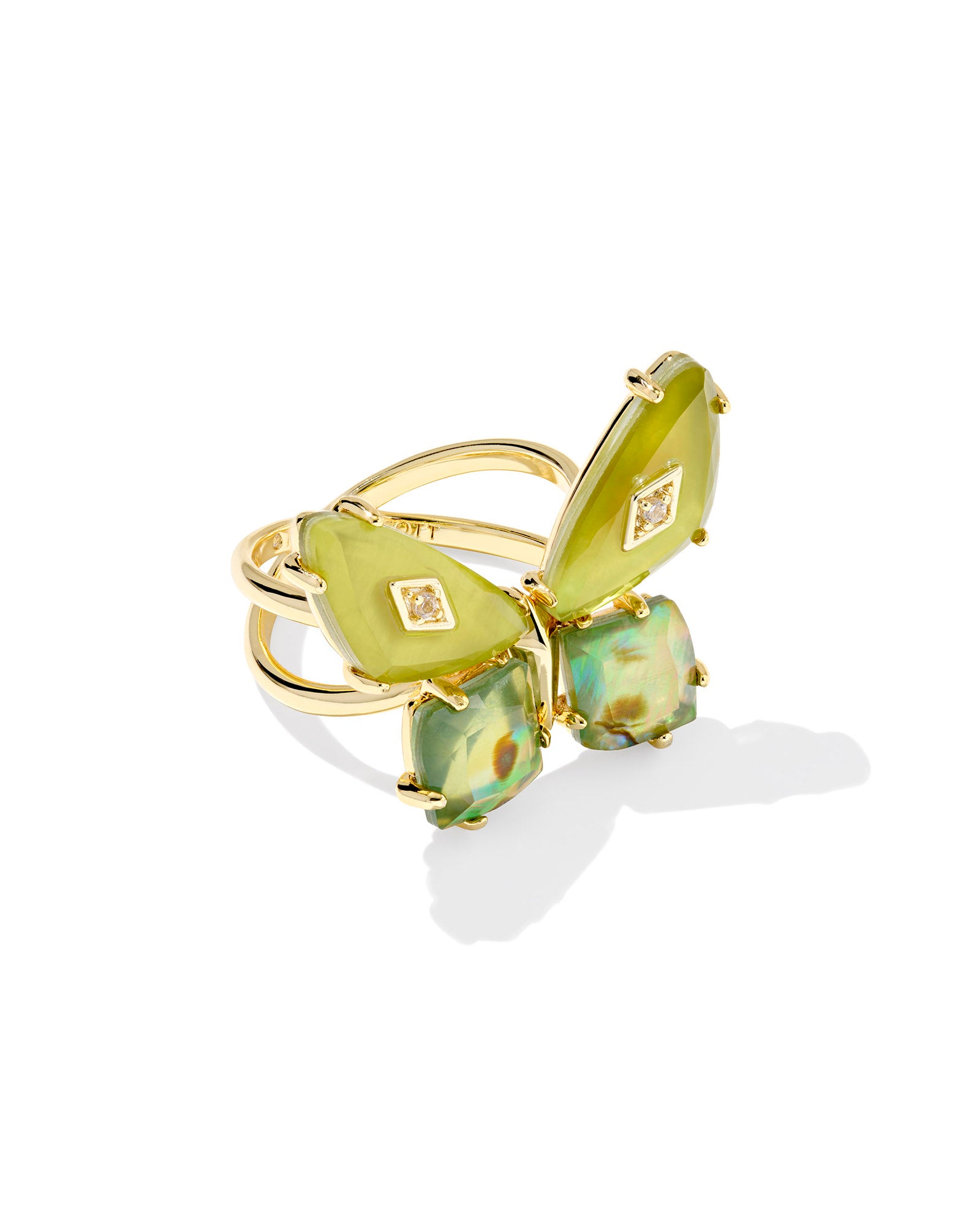 Bianca Butterfly Cocktail Ring-Rings-Vixen Collection, Day Spa and Women's Boutique Located in Seattle, Washington