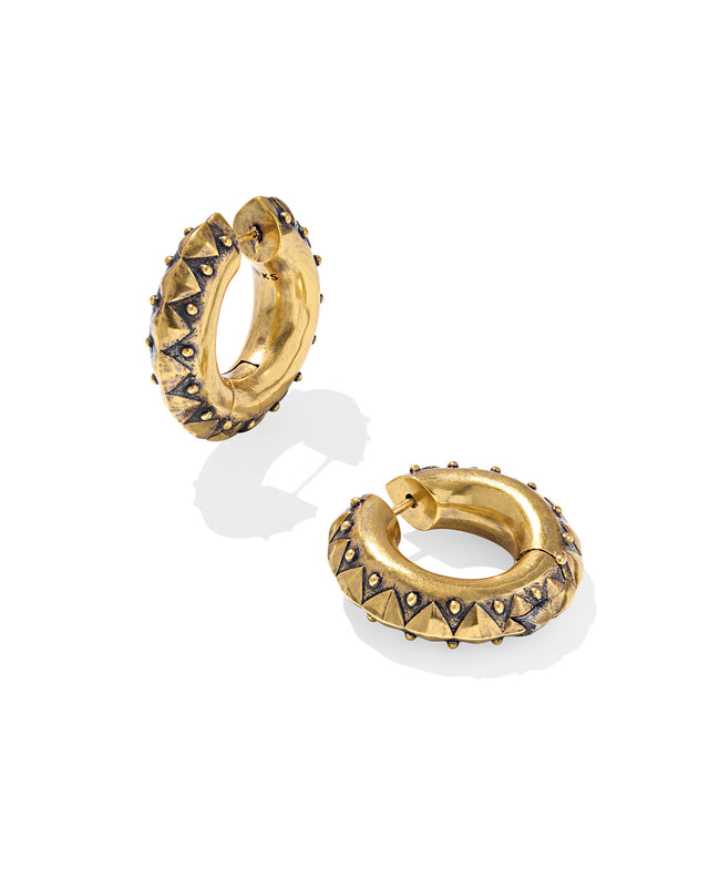 Catherine Hoop Earrings-Earrings-Vixen Collection, Day Spa and Women's Boutique Located in Seattle, Washington