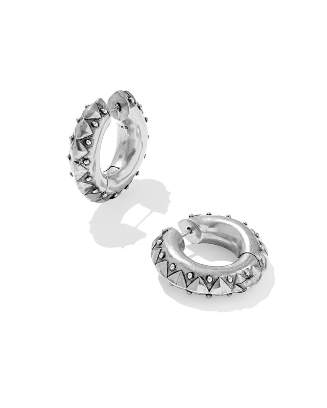 Catherine Hoop Earrings-Earrings-Vixen Collection, Day Spa and Women's Boutique Located in Seattle, Washington