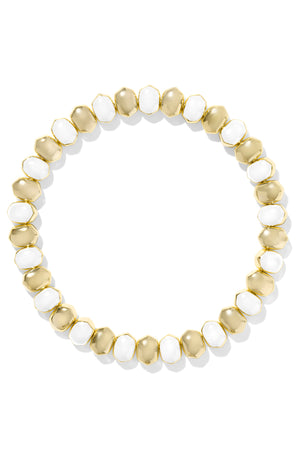 Daphne Enamel Stretch Bracelet-Bracelets-Vixen Collection, Day Spa and Women's Boutique Located in Seattle, Washington