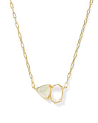 Tatum Short Pendant Necklace-Necklaces-Vixen Collection, Day Spa and Women's Boutique Located in Seattle, Washington