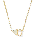 Tatum Short Pendant Necklace-Necklaces-Vixen Collection, Day Spa and Women's Boutique Located in Seattle, Washington