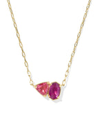 Tatum Short Pendant Necklace-Necklaces-Vixen Collection, Day Spa and Women's Boutique Located in Seattle, Washington