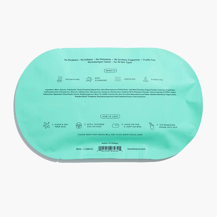 Loops Face Mask-Skin Care-Vixen Collection, Day Spa and Women's Boutique Located in Seattle, Washington