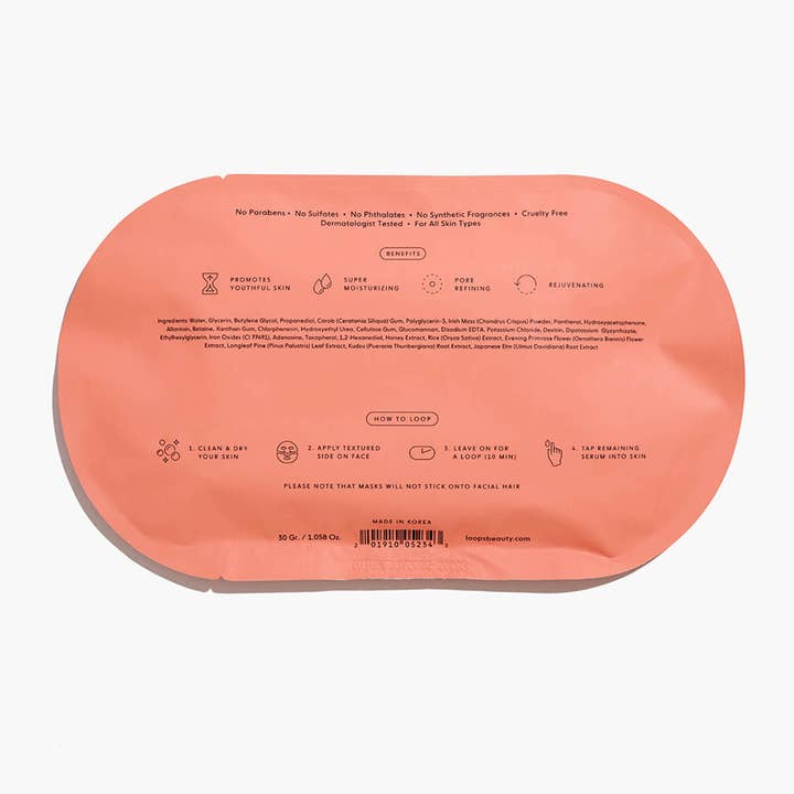 Loops Face Mask-Skin Care-Vixen Collection, Day Spa and Women's Boutique Located in Seattle, Washington