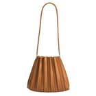 Carrie Pleated Vegan Shoulder Bag-Bags + Wallets-Vixen Collection, Day Spa and Women's Boutique Located in Seattle, Washington
