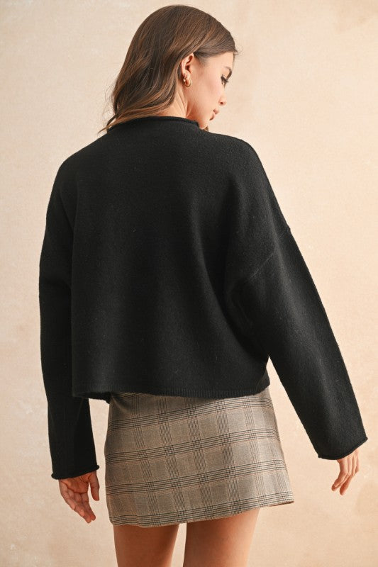 Silhouette Lace Cardigan-Sweaters-Vixen Collection, Day Spa and Women's Boutique Located in Seattle, Washington