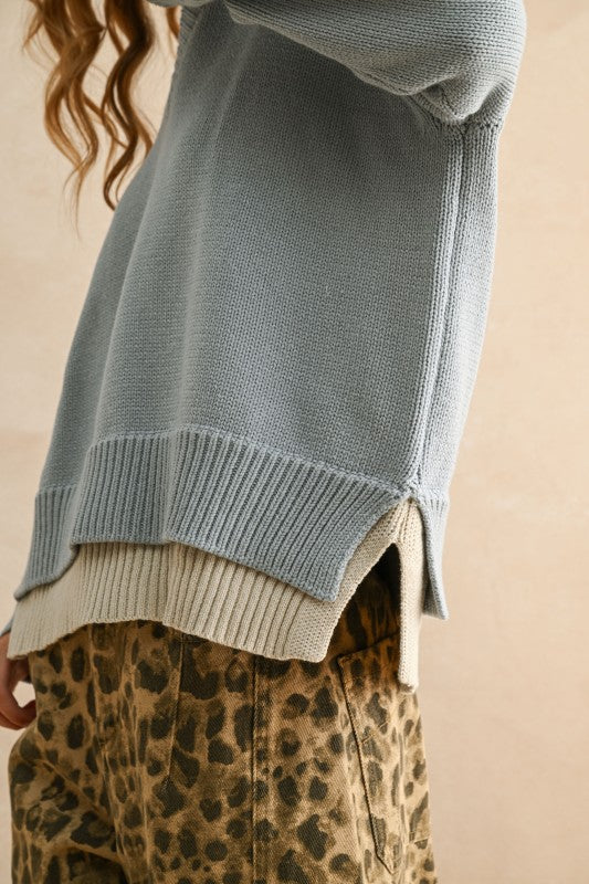 Lovely Layers Sweater-Sweaters-Vixen Collection, Day Spa and Women's Boutique Located in Seattle, Washington