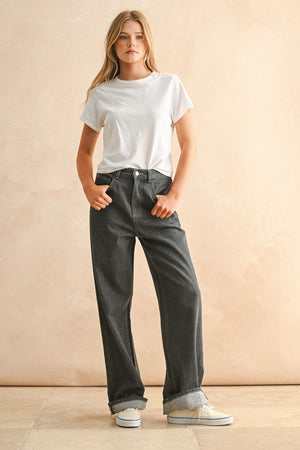 Mercury Cuff Pants-Denim-Vixen Collection, Day Spa and Women's Boutique Located in Seattle, Washington