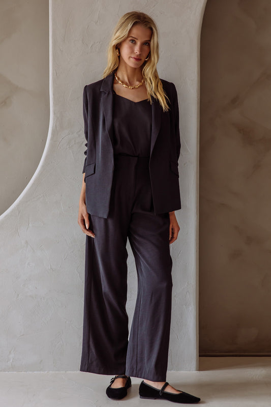 The Modern Gather Blazer-Blazers-Vixen Collection, Day Spa and Women's Boutique Located in Seattle, Washington