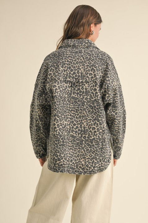 The Wild Edit Shacket-Jackets-Vixen Collection, Day Spa and Women's Boutique Located in Seattle, Washington