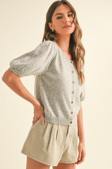 Nicole Knit Cardigan-Sweaters-Vixen Collection, Day Spa and Women's Boutique Located in Seattle, Washington
