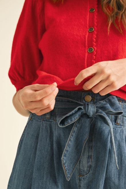 Nicole Knit Cardigan-Sweaters-Vixen Collection, Day Spa and Women's Boutique Located in Seattle, Washington