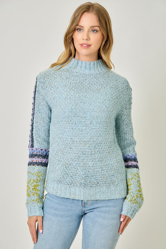 Fair Isle Sweater-Sweaters-Vixen Collection, Day Spa and Women's Boutique Located in Seattle, Washington