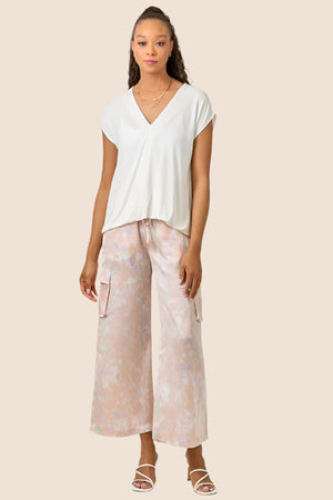 Leilani Surplice Top-Short Sleeves-Vixen Collection, Day Spa and Women's Boutique Located in Seattle, Washington