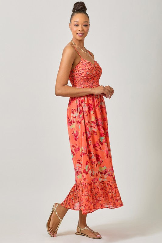 Sunburst Bouquet Dress-Dresses-Vixen Collection, Day Spa and Women's Boutique Located in Seattle, Washington