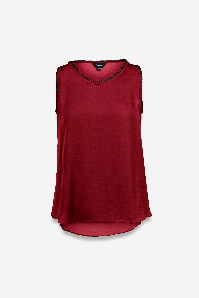 Sloane Flowy Tank-Tank Tops-Vixen Collection, Day Spa and Women's Boutique Located in Seattle, Washington