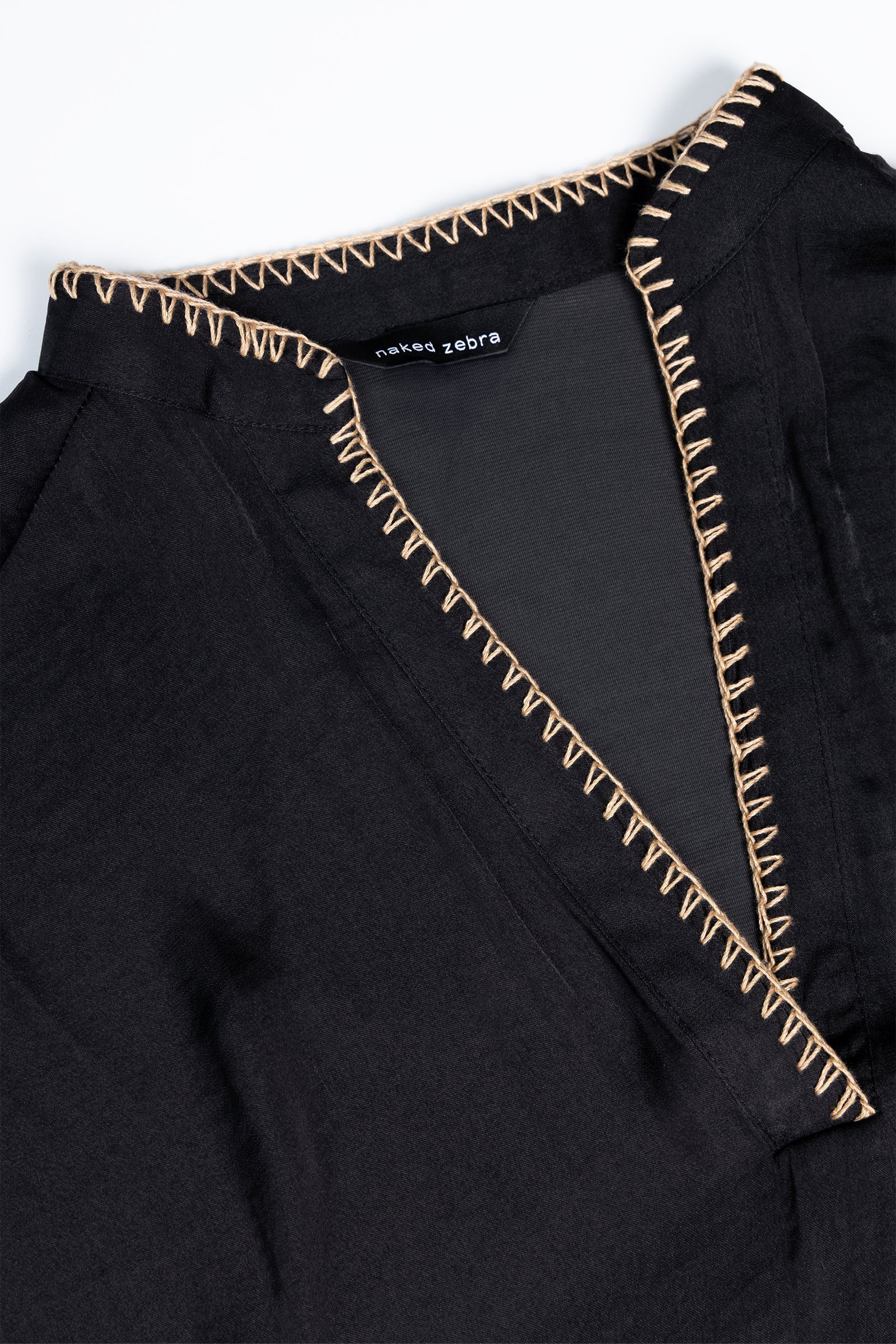 Margaux Stitch Blouse-Short Sleeves-Vixen Collection, Day Spa and Women's Boutique Located in Seattle, Washington