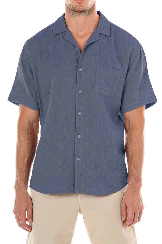 Morro Bay Shirt-Men's Tops-Vixen Collection, Day Spa and Women's Boutique Located in Seattle, Washington